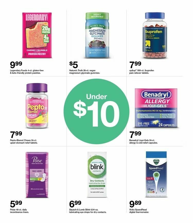 Target Weekly Ad from August 10