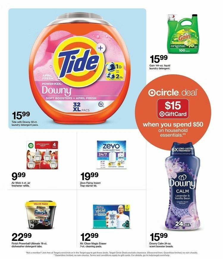 Target Weekly Ad from August 10