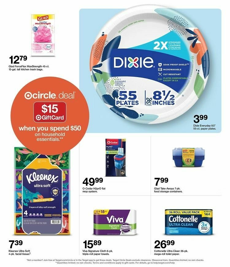 Target Weekly Ad from August 10