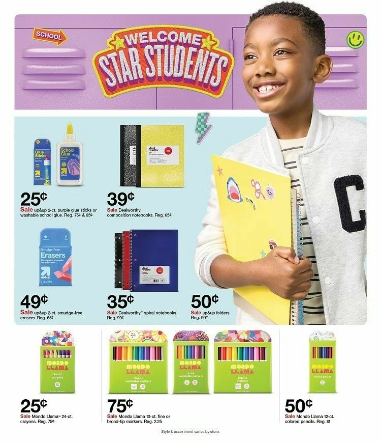 Target Weekly Ad from August 10