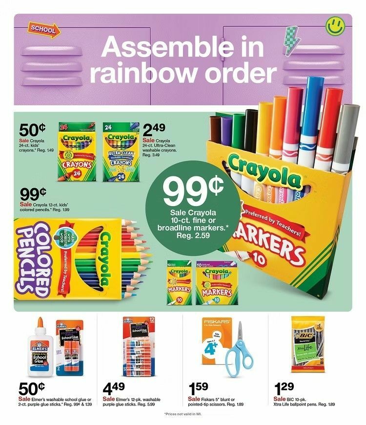 Target Weekly Ad from August 10