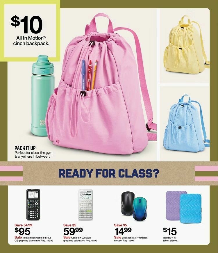 Target Weekly Ad from August 10