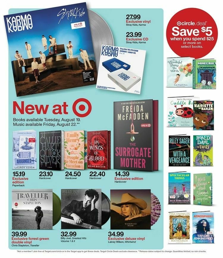 Target Weekly Ad from August 17