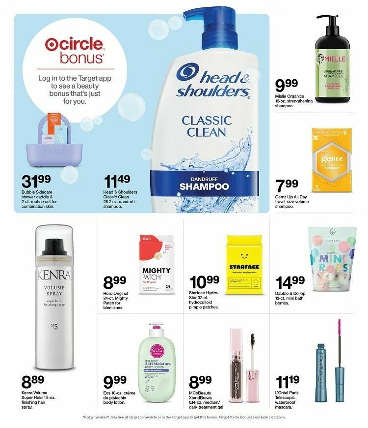 Target Weekly Ad from August 17