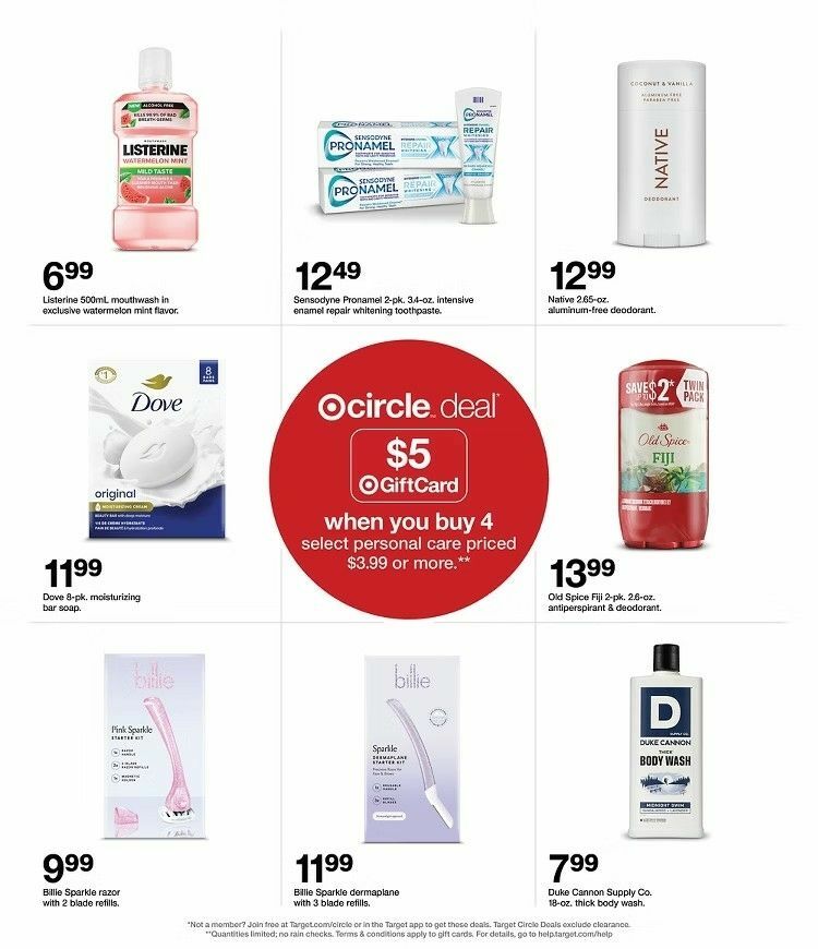 Target Weekly Ad from August 24