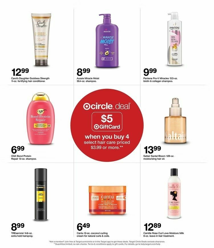 Target Weekly Ad from August 24