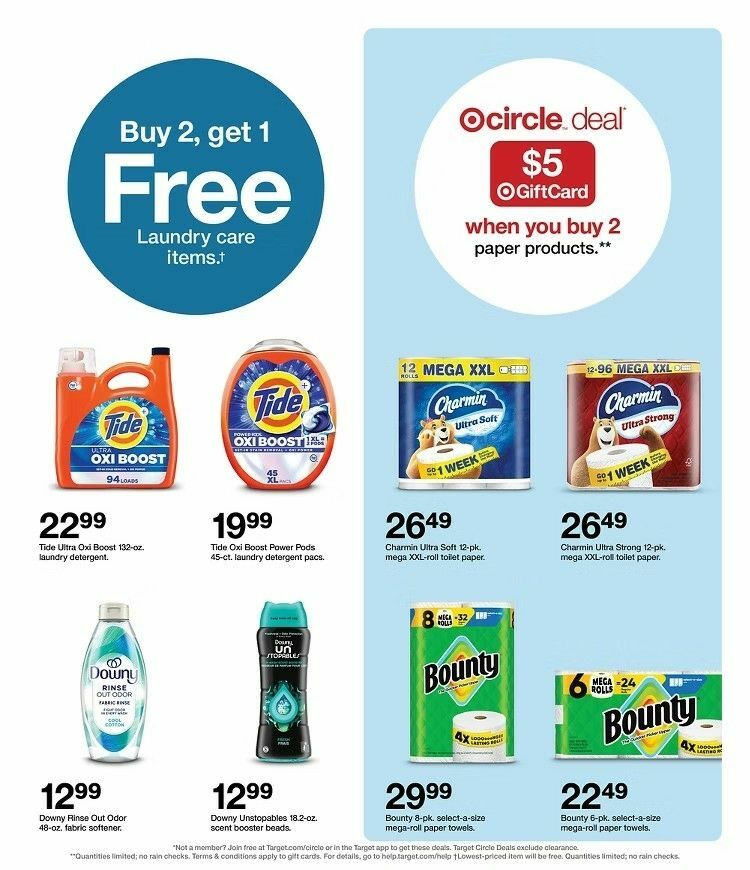 Target Weekly Ad from August 24
