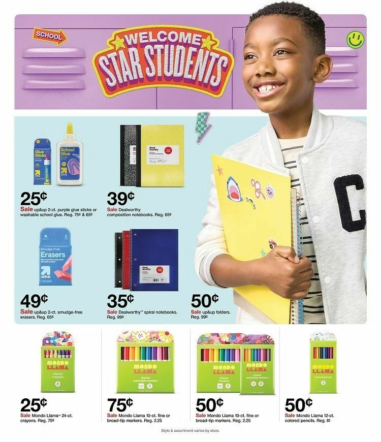 Target Weekly Ad from August 24
