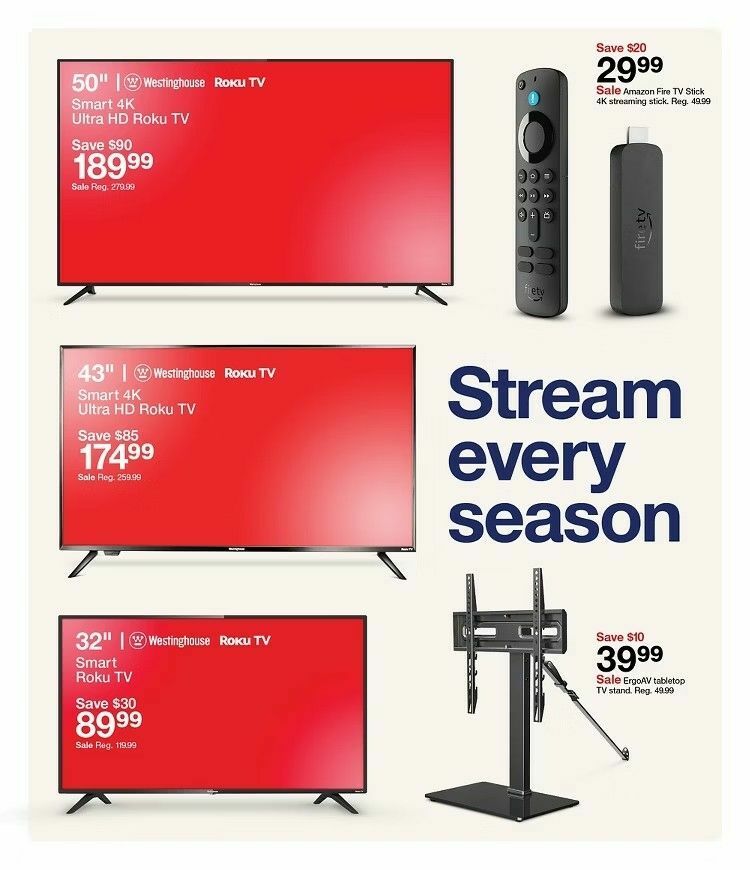 Target Weekly Ad from August 31