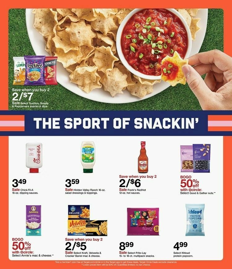 Target Weekly Ad from August 31