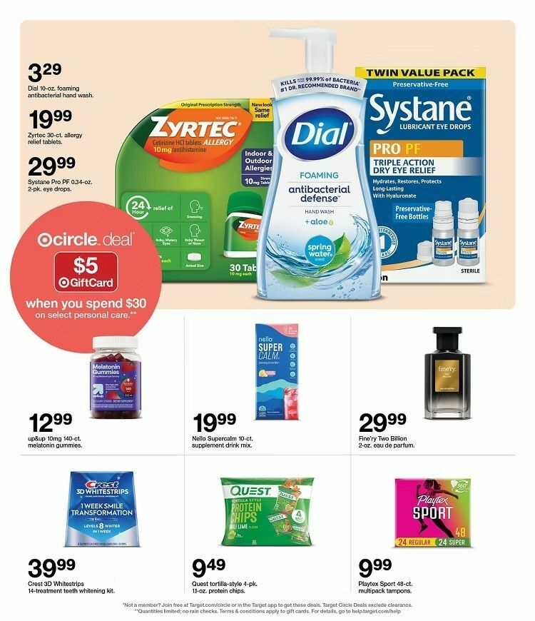 Target Weekly Ad from August 31