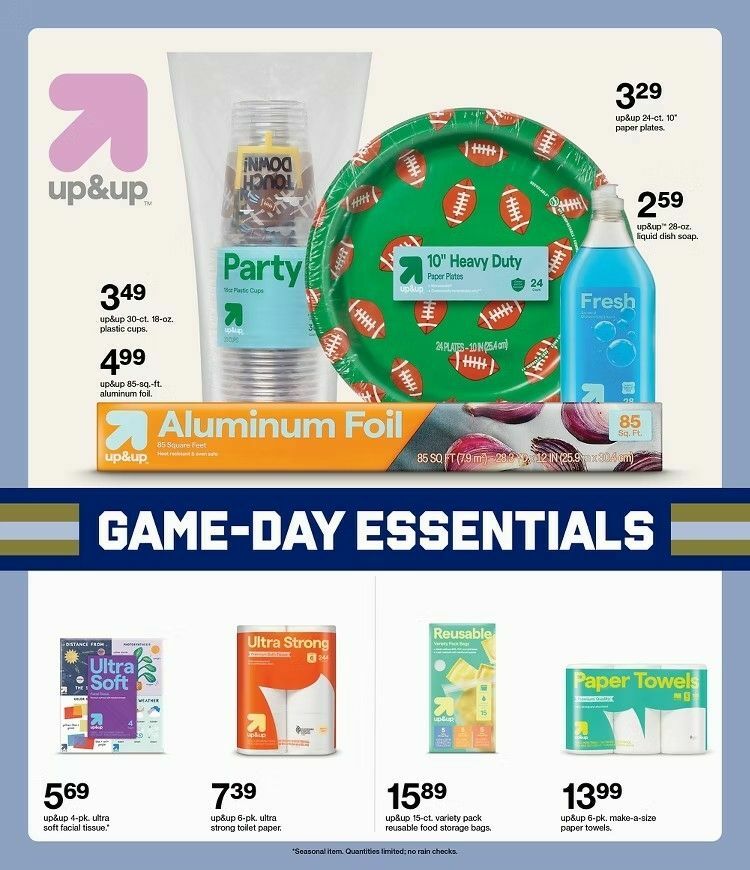 Target Weekly Ad from August 31
