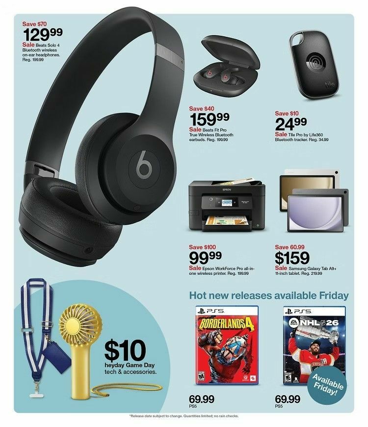 Target Weekly Ad from September 7