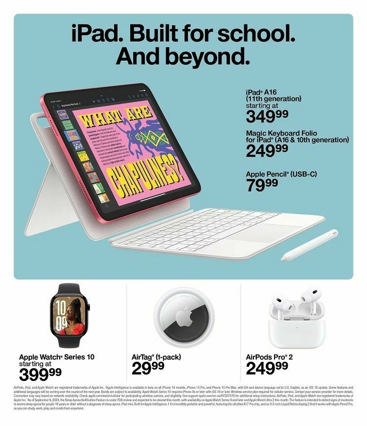 Target Weekly Ad from September 7