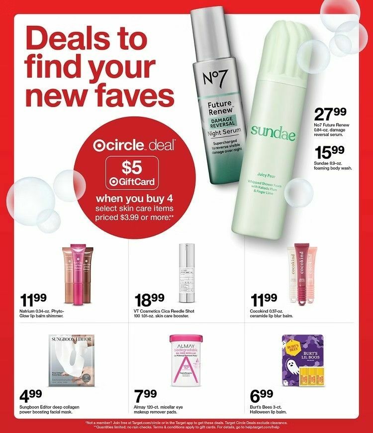 Target Weekly Ad from September 7