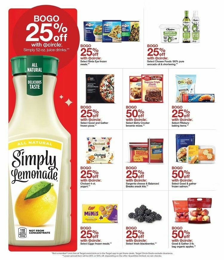 Target Weekly Ad from September 7