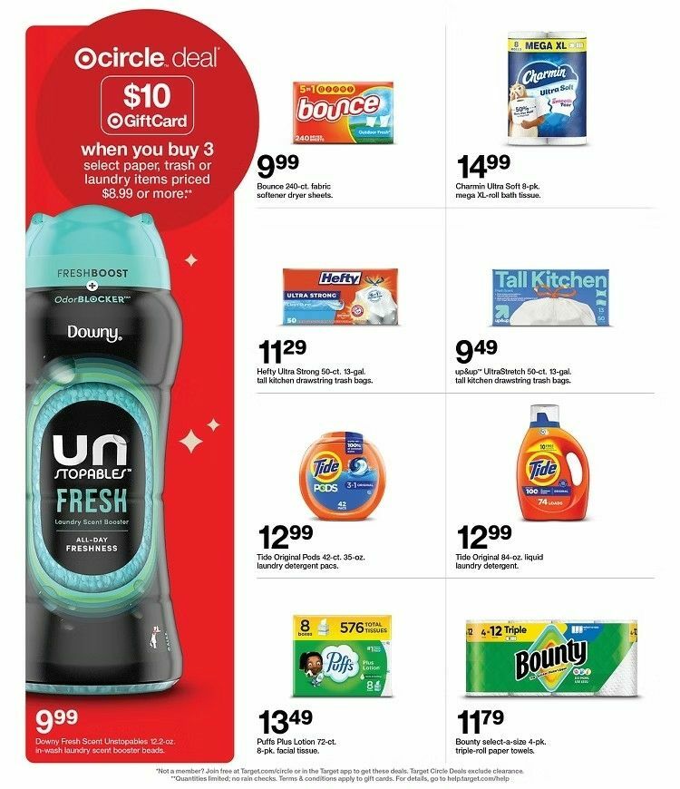 Target Weekly Ad from September 7