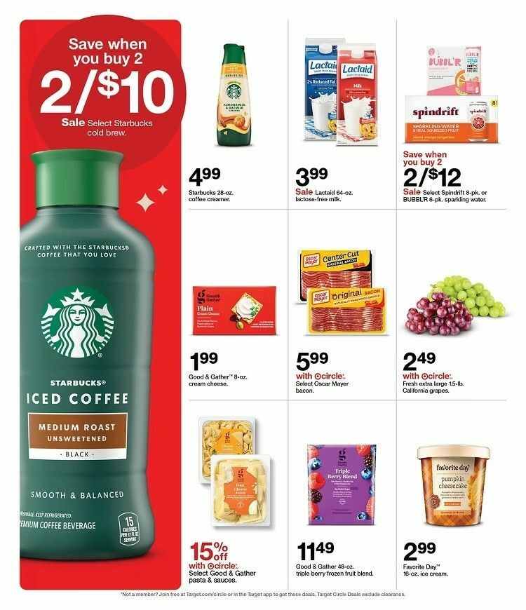 Target Weekly Ad from September 7
