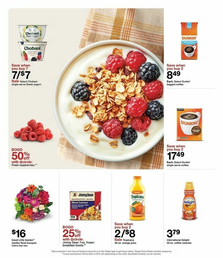 Target Weekly Ad from September 14
