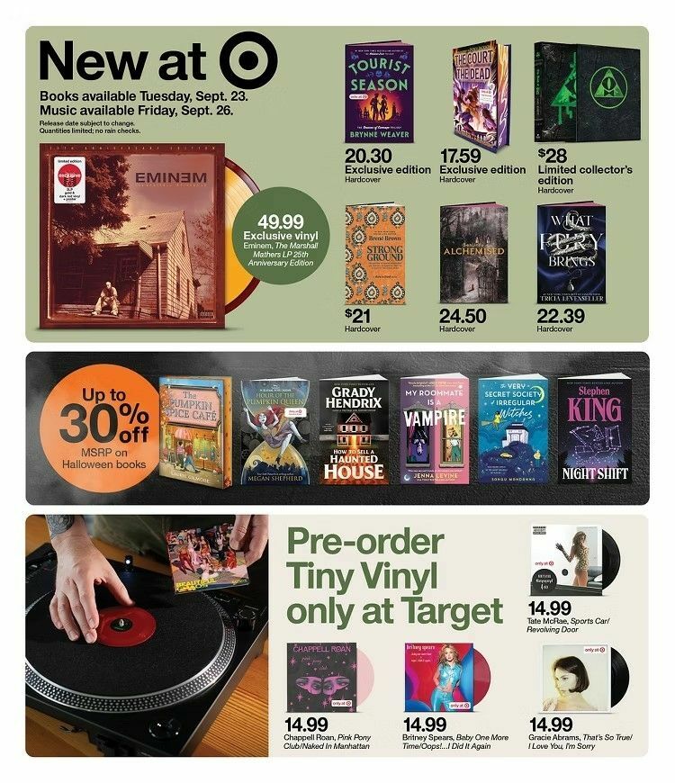 Target Weekly Ad from September 21