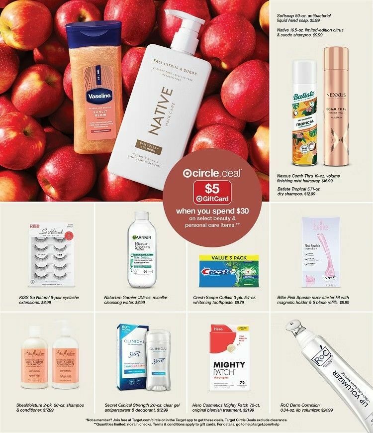 Target Weekly Ad from September 21