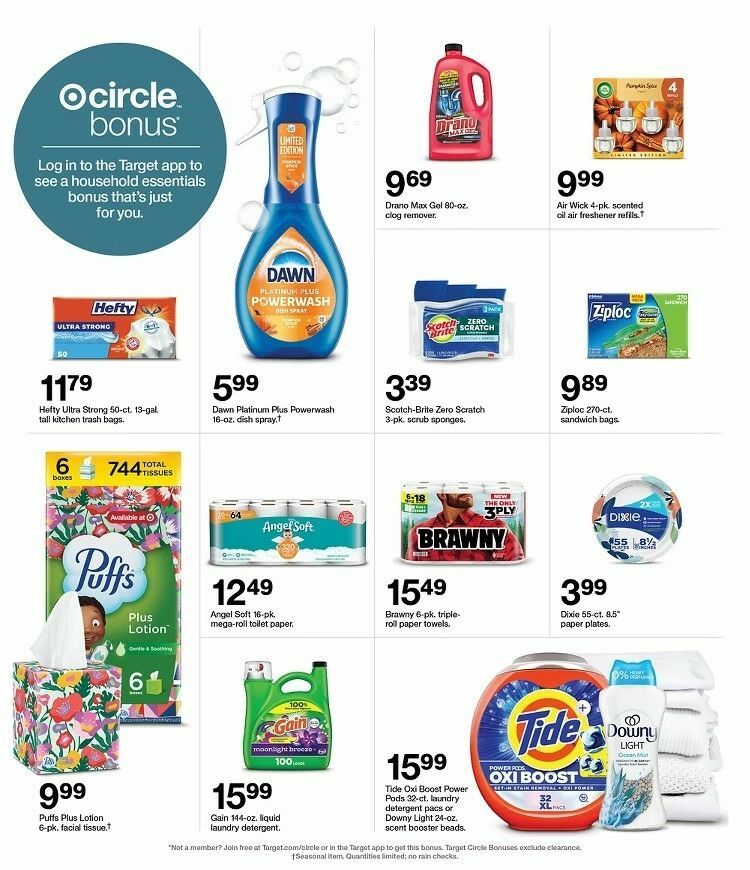 Target Weekly Ad from September 21