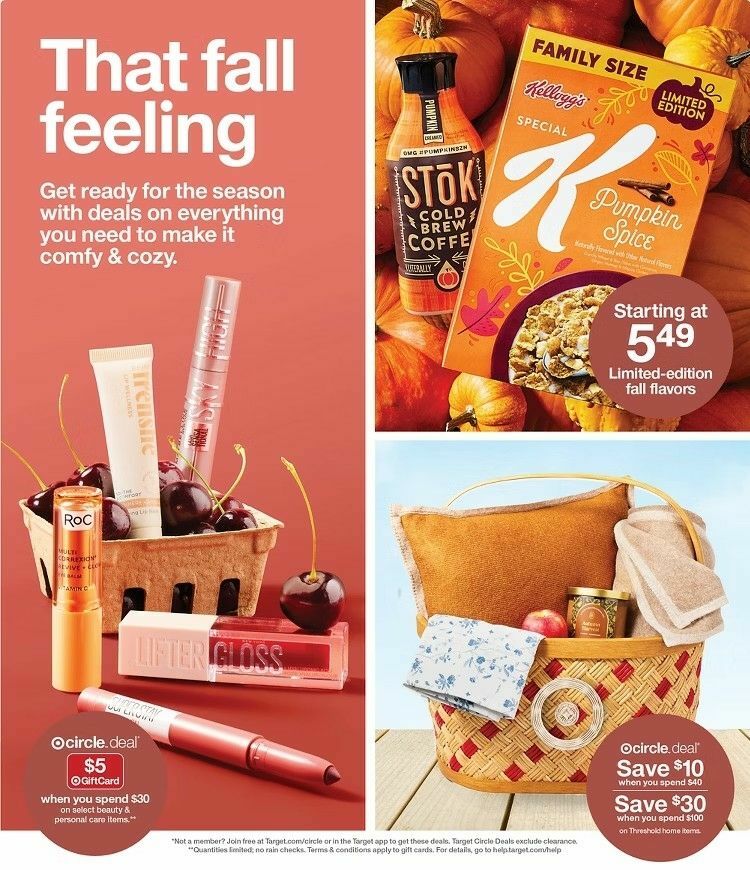 Target Weekly Ad from September 21