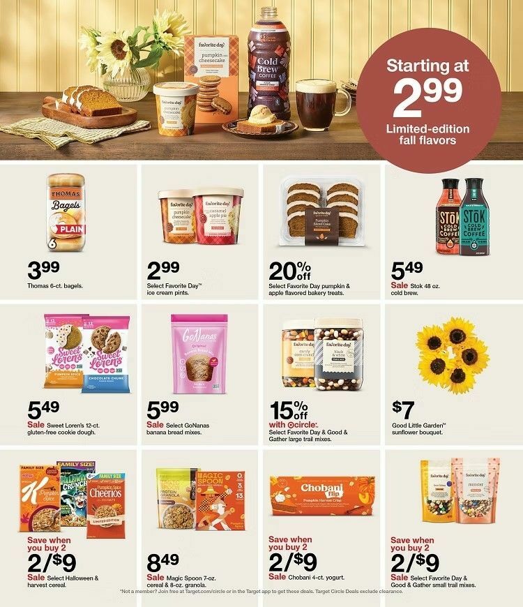 Target Weekly Ad from September 21