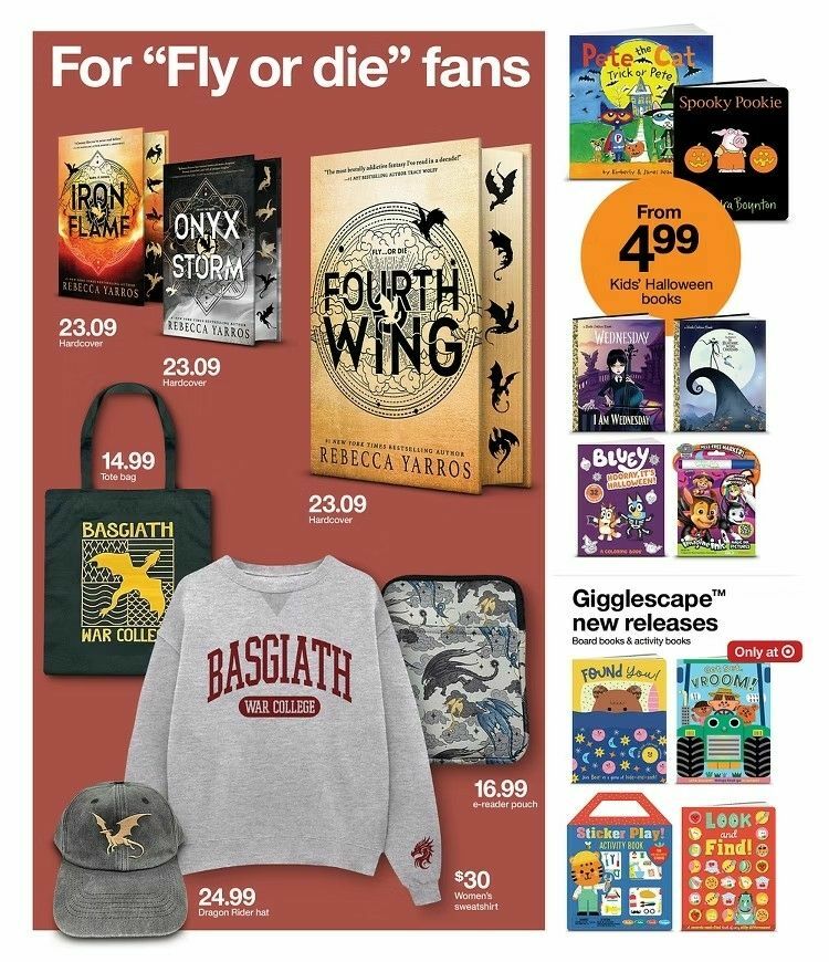 Target Weekly Ad from September 28
