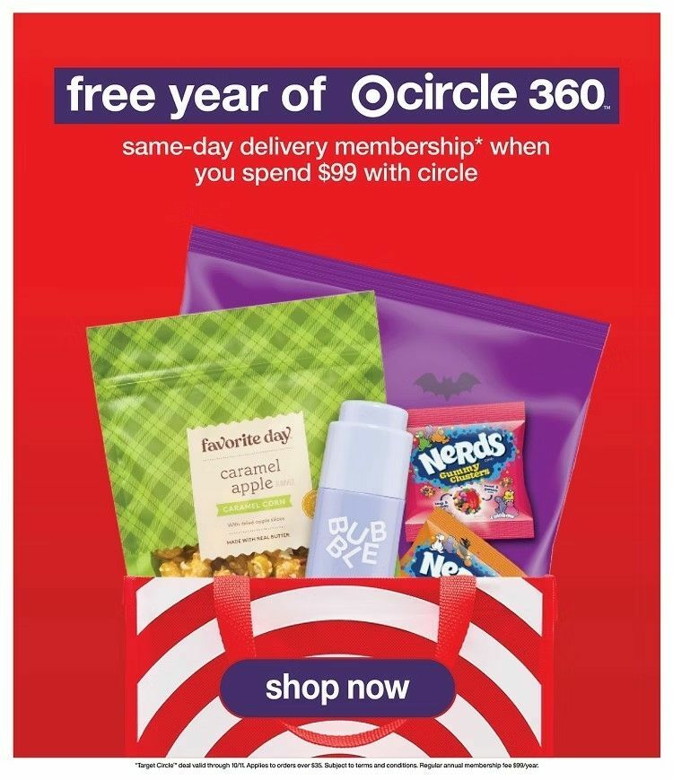 Target Weekly Ad from September 28