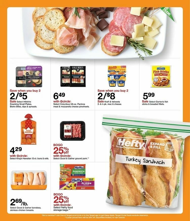 Target Weekly Ad from September 28