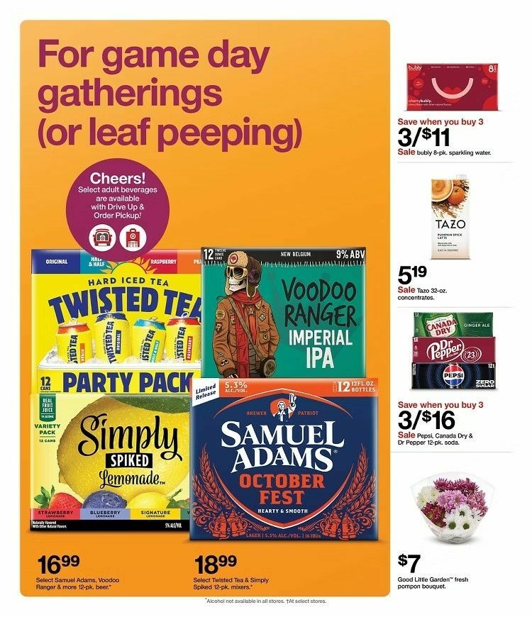 Target Weekly Ad from September 28