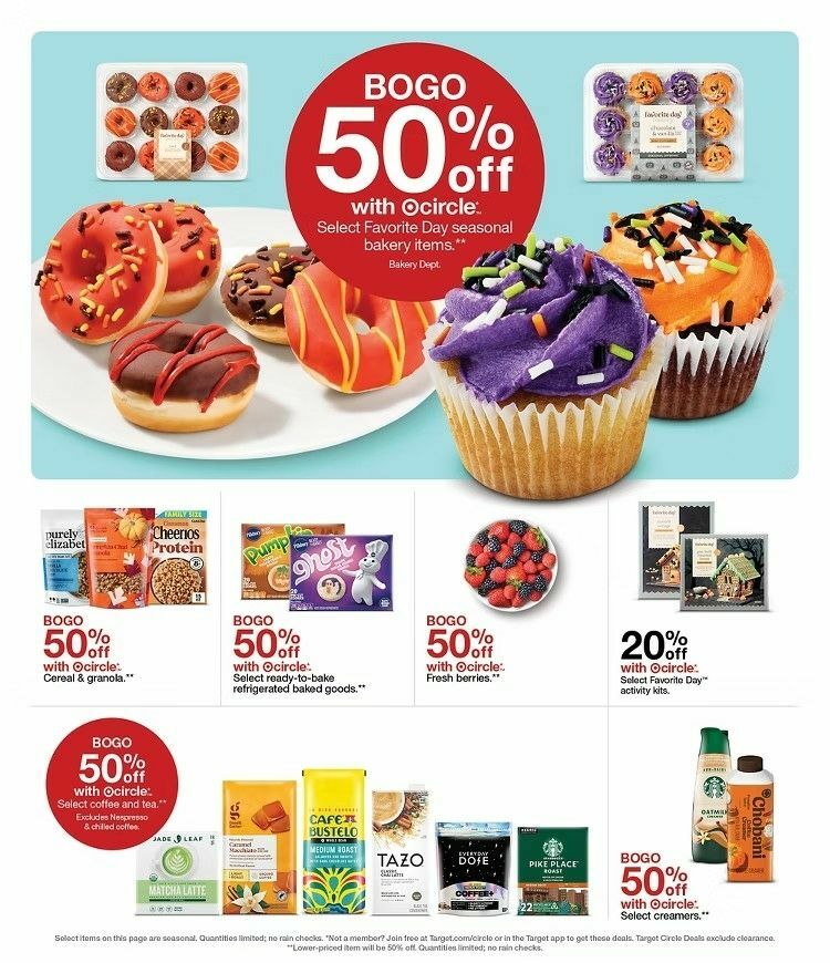 Target Weekly Ad from October 5