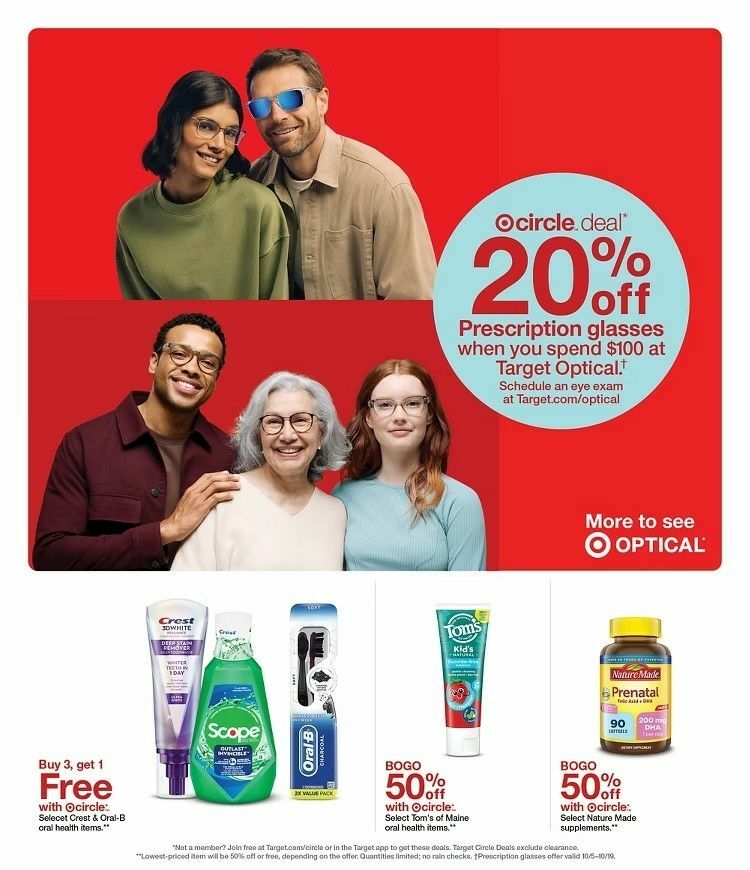 Target Weekly Ad from October 5