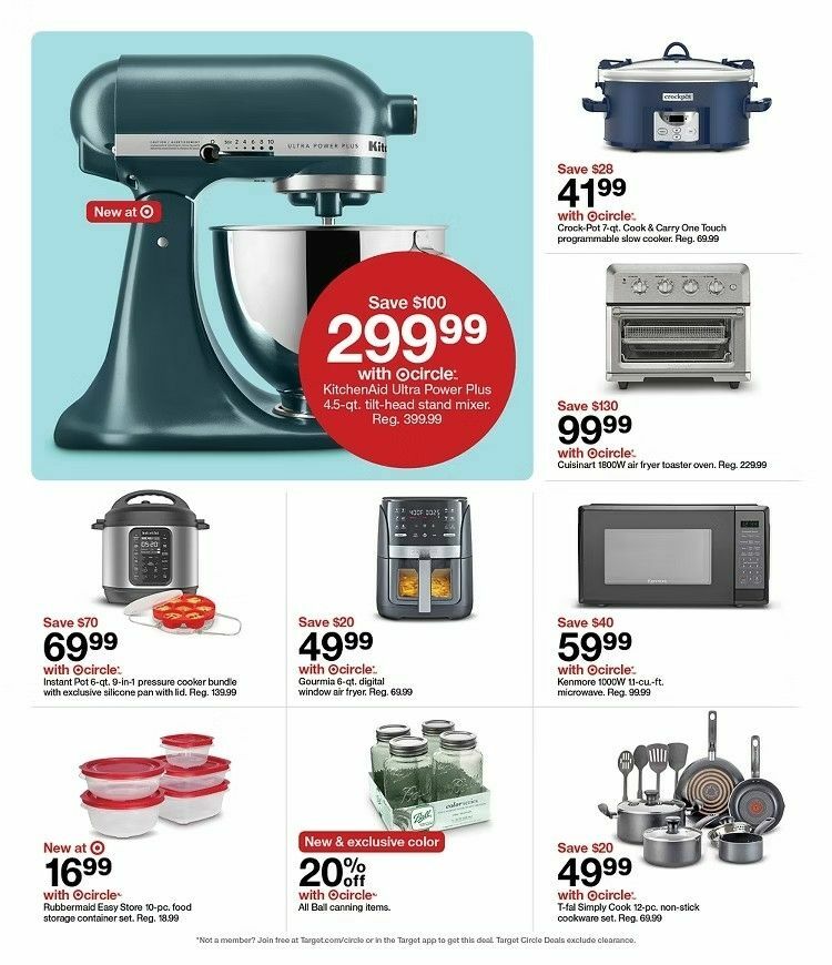 Target Weekly Ad from October 5