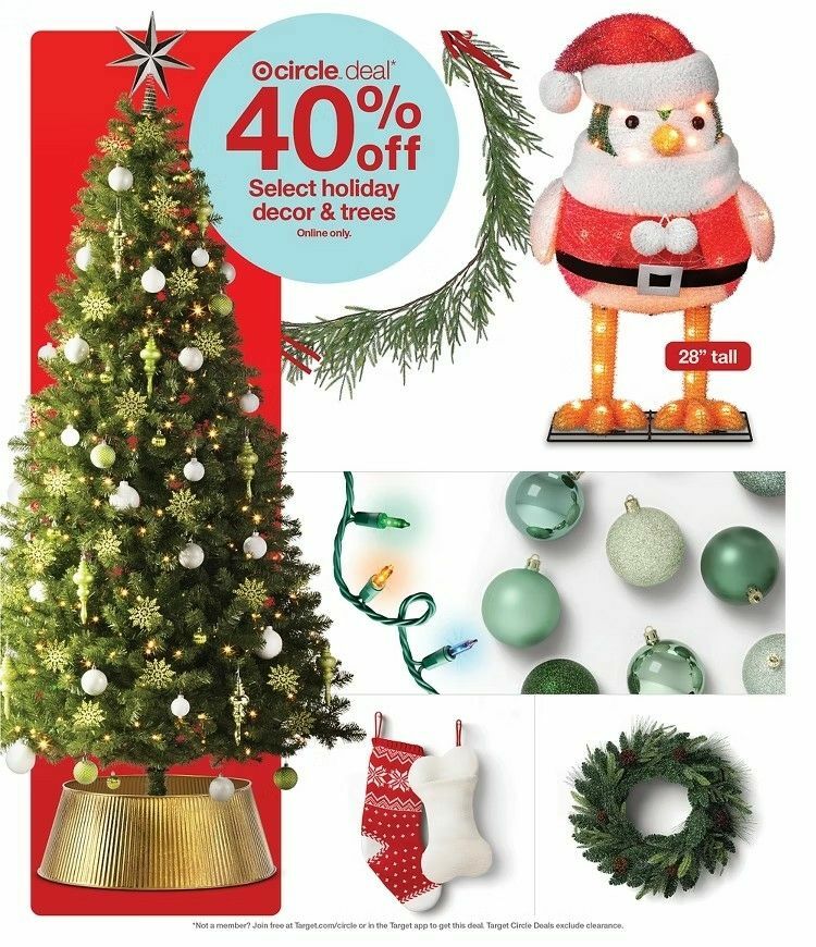 Target Weekly Ad from October 5