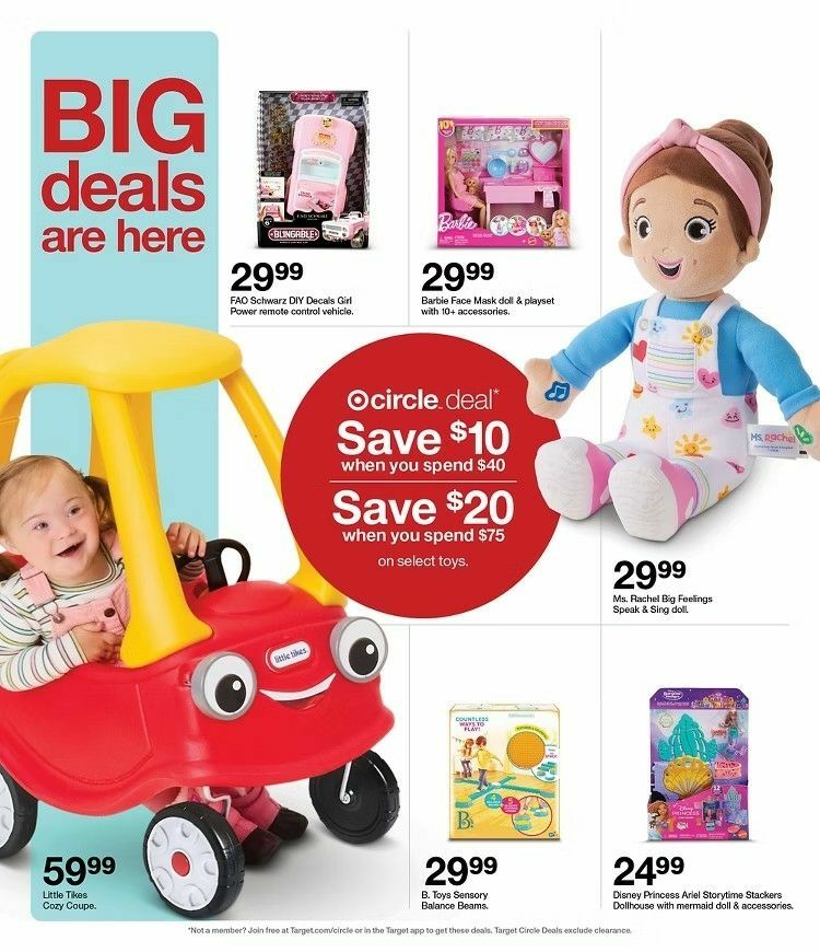 Target Weekly Ad from October 5