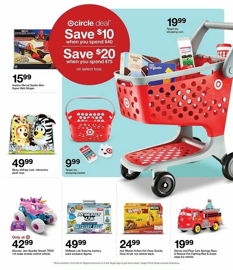 Target Weekly Ad from October 5