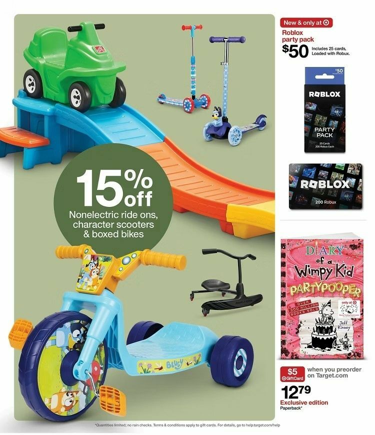 Target Weekly Ad from October 12