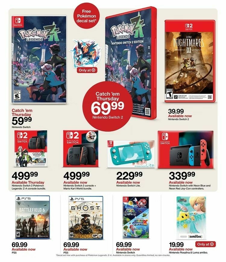 Target Weekly Ad from October 12