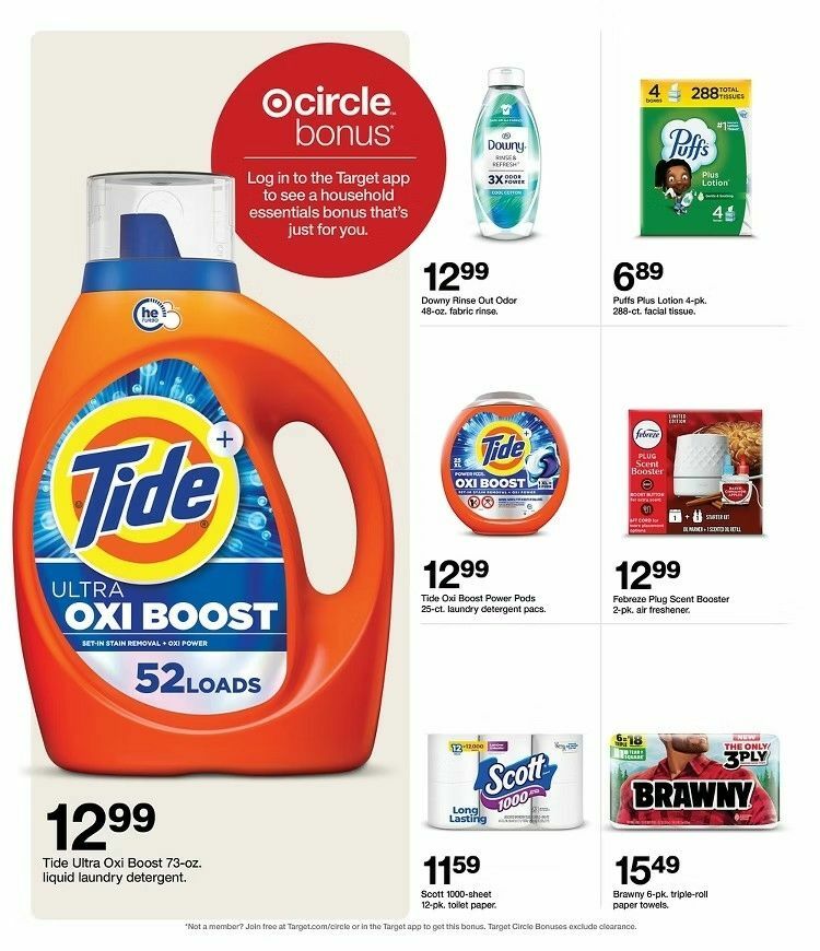 Target Weekly Ad from October 12
