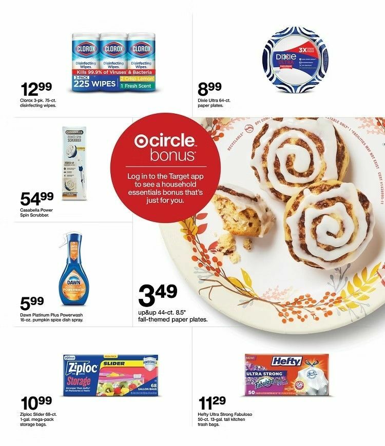 Target Weekly Ad from October 12