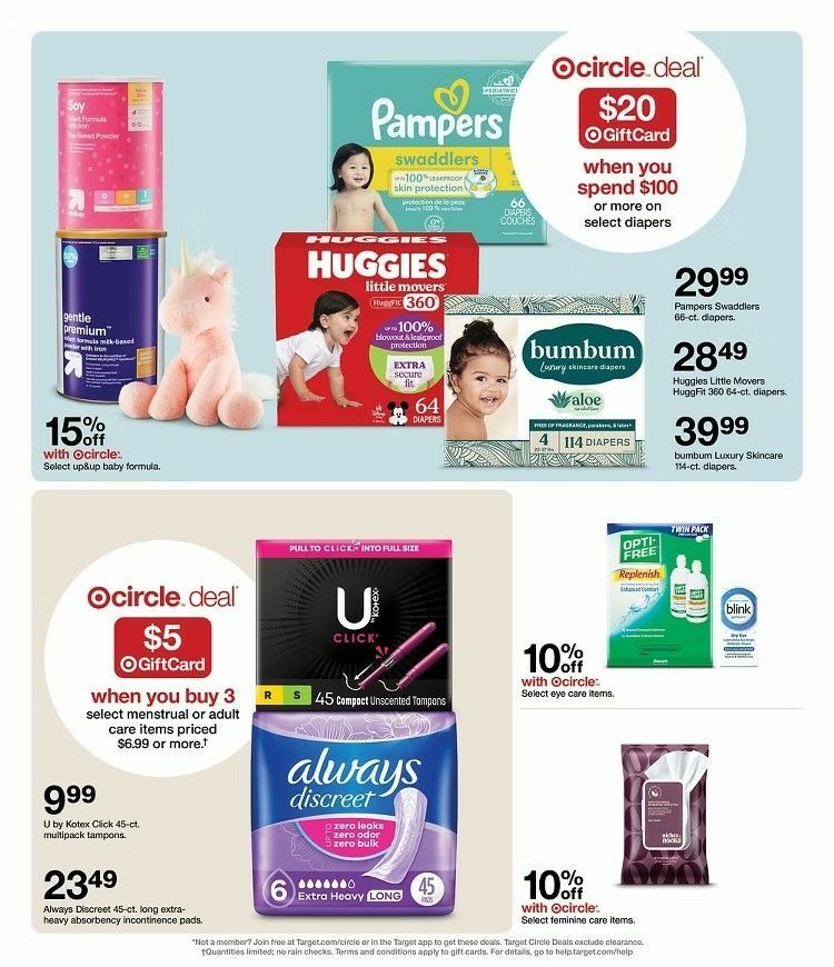 Target Weekly Ad from October 12