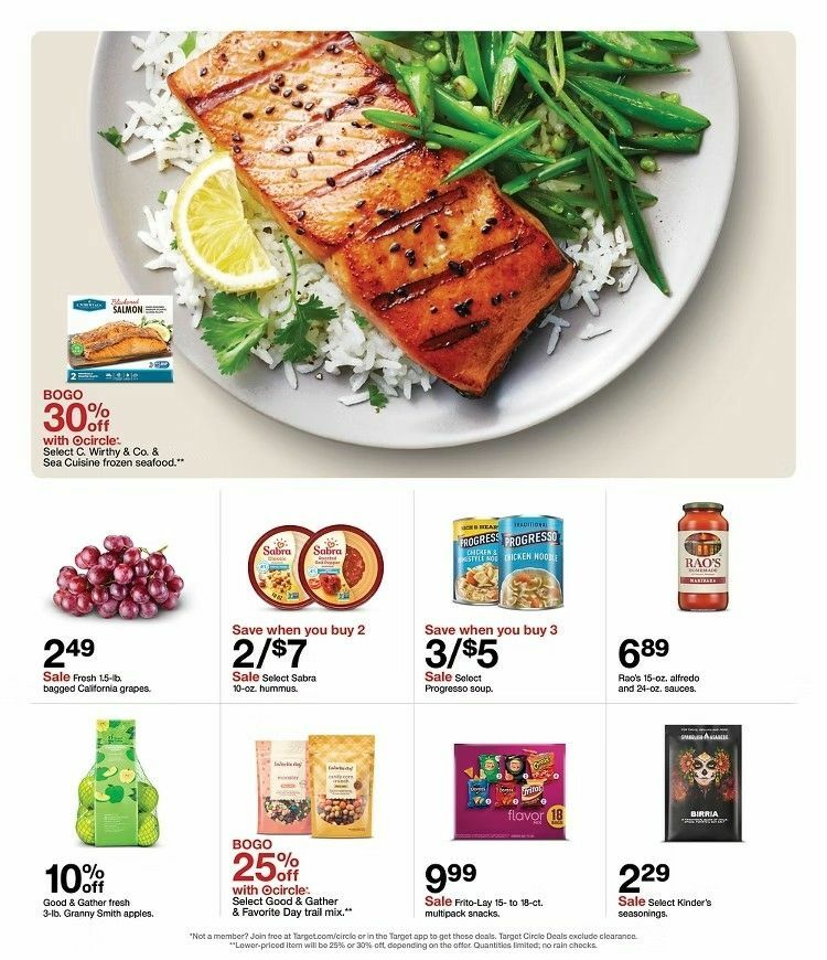 Target Weekly Ad from October 12