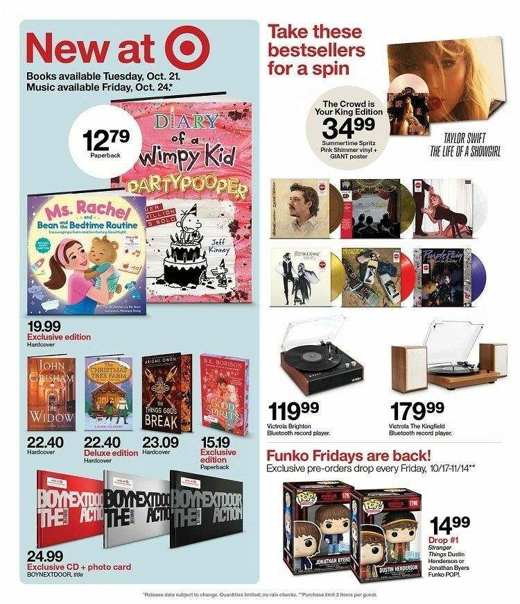Target Weekly Ad from October 19