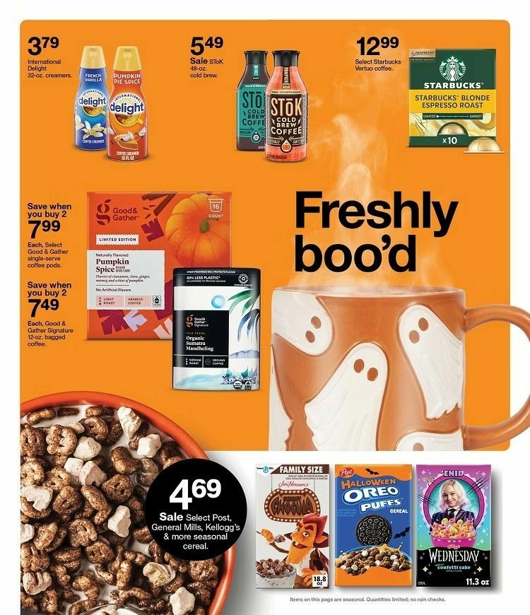 Target Weekly Ad from October 19