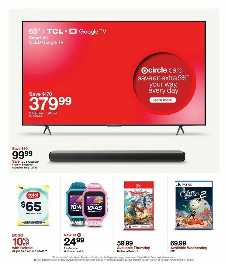 Target Weekly Ad from October 26