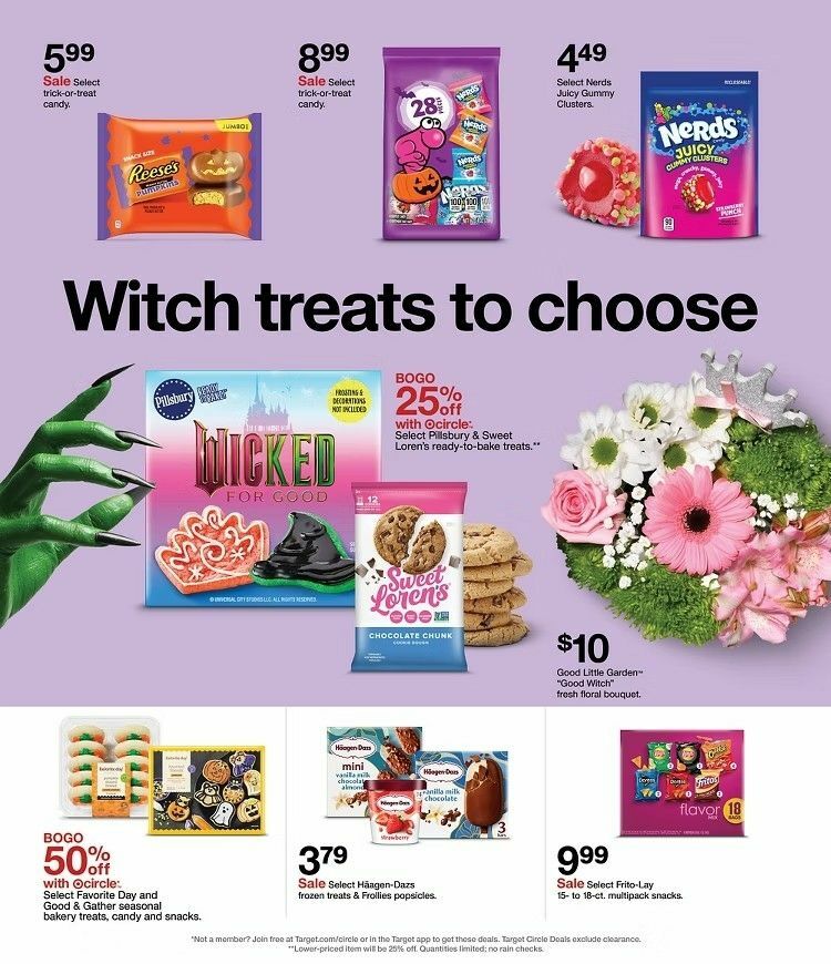 Target Weekly Ad from October 26
