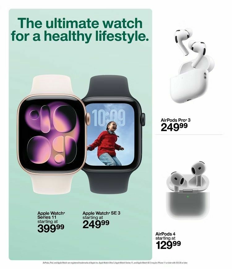 Target Weekly Ad from November 2