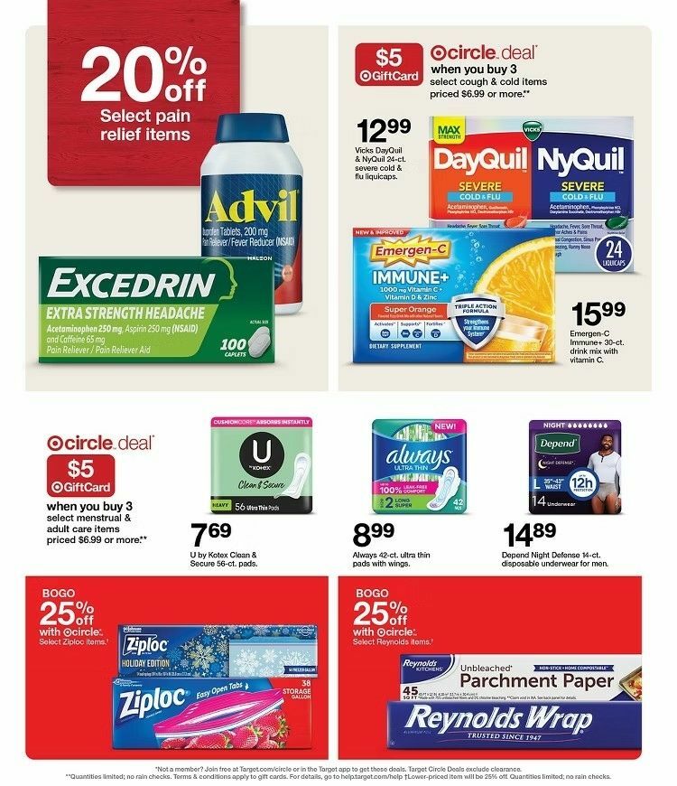 Target Weekly Ad from November 2